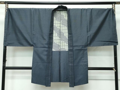 平和屋着物●極上　男性　本場大島紬　アンサンブル　キングサイズ　絣文様　逸品　未使用　CZAA4857s6