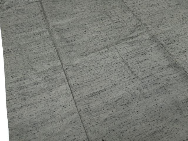 平和屋着物●極上　男性　紬　アンサンブル　キングサイズ　霞文　逸品　CZAA4858s6