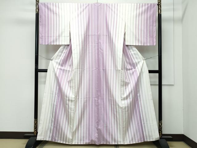 平和屋着物●極上　本場縞大島紬　間道　逸品　CZAA4859s6 平和屋着物○極上 本場縞大島紬 間道 逸品 CZAA4859s6