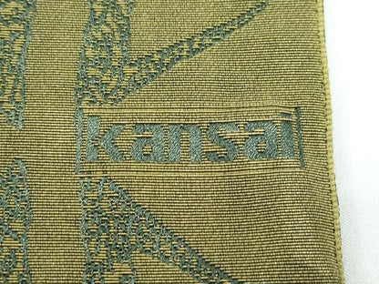 平和屋本店●極上 男性 世界的ファッションデザイナー 山本寛斎 kansaiブランド 色紋付・羽織・襦袢・袴・帯・羽織紐セット 逸品CZAA4869s6