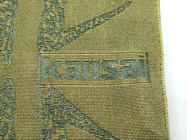 平和屋本店●極上 男性 世界的ファッションデザイナー 山本寛斎 kansaiブランド 色紋付・羽織・襦袢・袴・帯・羽織紐セット 逸品CZAA4869s6