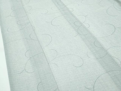 平和屋着物＊極上 夏物 洗える最高級着物 ＜英＞はなぶさ謹製 小紋 縦絽 唐草文 逸品 CZAA4898s6