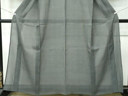 平和屋本店＊極上　夏物　本場大島紬　夏大島　160亀甲　総詰め　仙斎茶色地　逸品　CZAA4916s6