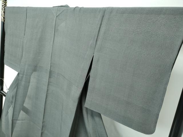 平和屋本店＊極上　夏物　本場大島紬　夏大島　160亀甲　総詰め　仙斎茶色地　逸品　CZAA4916s6
