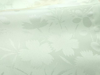 平和屋着物●洗える最高級着物　＜英＞はなぶさ謹製　長襦袢　無双仕立て　草花地紋　暈し染め　逸品　未使用　CZAA4919s6