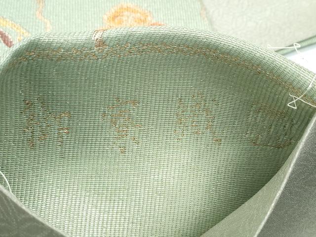 平和屋着物●極上　スリーシーズン　春夏秋　紋屋井関　御寮織　六通柄袋帯　鳳凰　金糸　逸品　CZAA4934s6