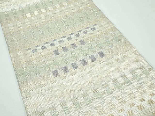 平和屋着物●極上　創業280年　誉田屋源兵衛　六通柄袋帯　螺鈿金華燦綴　金銀糸　鈴乃屋扱い　逸品　CZAA4940s6