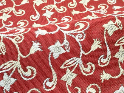 平和屋着物●極上　両面　半幅帯　舞花文　逸品　未使用　CZAA4943s6