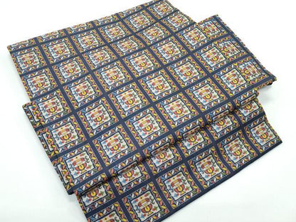 平和屋着物●極上 つけ帯 コプト花盃文 逸品 CZAA4944s6