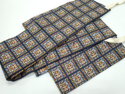 平和屋着物●極上 つけ帯 コプト花盃文 逸品 CZAA4944s6