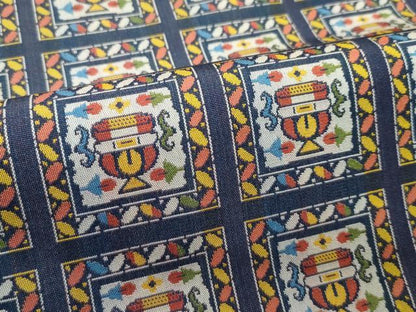平和屋着物●極上 つけ帯 コプト花盃文 逸品 CZAA4944s6