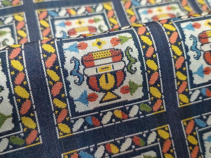 平和屋着物●極上 つけ帯 コプト花盃文 逸品 CZAA4944s6