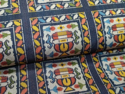 平和屋着物●極上 つけ帯 コプト花盃文 逸品 CZAA4944s6