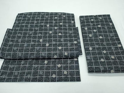 平和屋着物●極上 つけ帯 格子柄 鈴乃屋扱い 逸品 CZAA4946s6