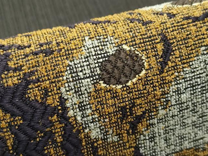 平和屋着物●極上　九寸開き名古屋帯　紬地　犬　逸品　CZAA4959s6