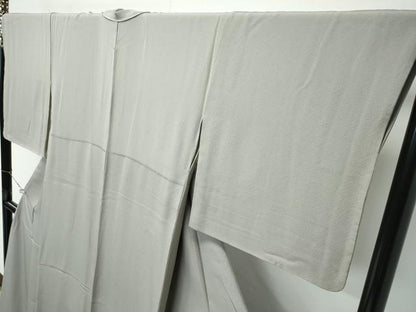 平和屋着物●極上　色無地　利休色　逸品　CZAA4965s6