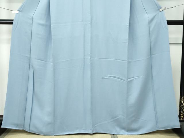平和屋着物●極上　色無地　湊鼠色　逸品　CZAA4968s6