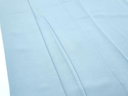 平和屋着物●極上　色無地　湊鼠色　逸品　CZAA4968s6