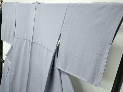 平和屋着物●極上　色無地　煤色　逸品　未使用　CZAA4970s6