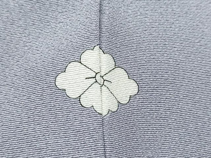 平和屋着物●極上　色無地　煤色　逸品　未使用　CZAA4970s6