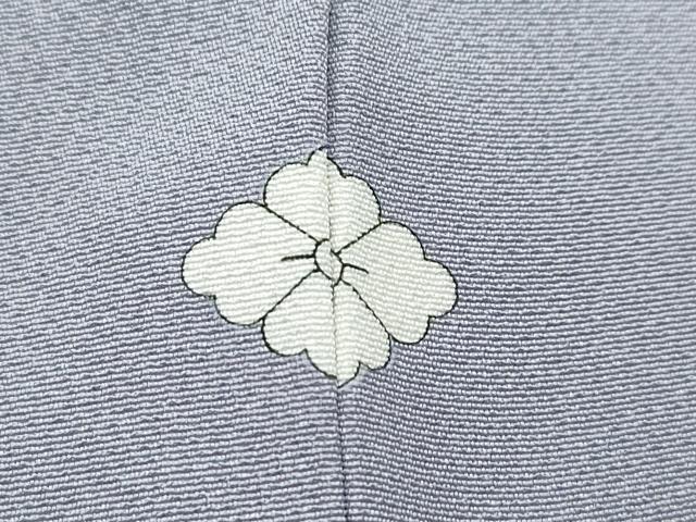 平和屋着物●極上　色無地　煤色　逸品　未使用　CZAA4970s6