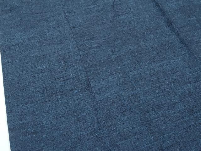 平和屋着物●極上　男性　道中着　ロング丈　結城紬　杢　逸品　CZAA4986s6