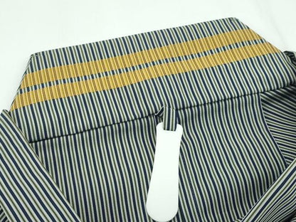 平和屋着物●極上　男性　馬乗り袴　縞　逸品　未使用　CZAA4987s6