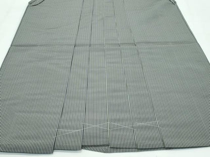 平和屋着物●極上　男性　馬乗り袴　縞　逸品　未使用　CZAA4990s6