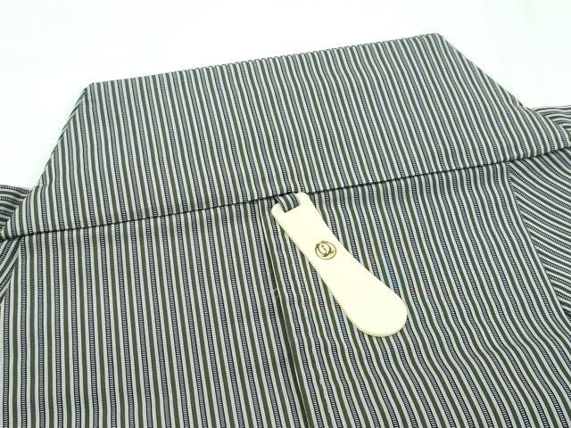 平和屋着物●極上　男性　馬乗り袴　縞　逸品　未使用　CZAA4990s6