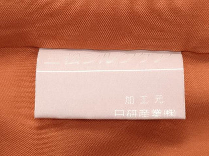 平和屋着物●極上　国指定重要無形文化財　本場久米島紬　手織　黒地　逸品　CZAA4992s6