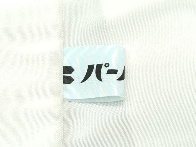 平和屋着物●極上　色無地　砂色　流水草花地紋　逸品　CZAA4996s6