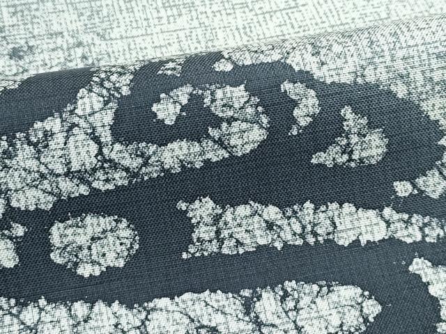 平和屋着物●極上　訪問着　紬地　流水文　逸品　CZAA4998s6