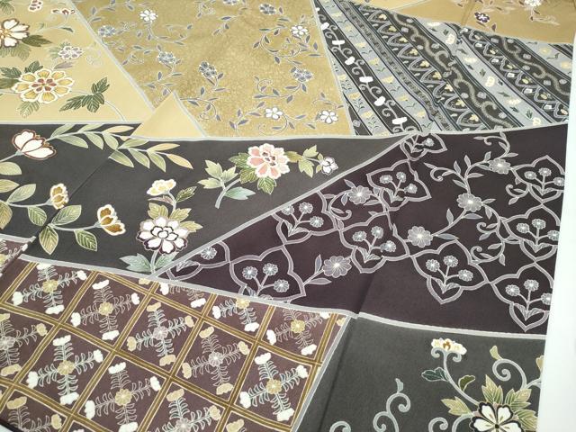 平和屋本店●極上　訪問着　駒刺繍　切嵌吉祥花文　金彩　逸品　CZAA5797s6