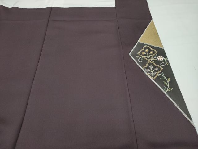 平和屋本店●極上　訪問着　駒刺繍　切嵌吉祥花文　金彩　逸品　CZAA5797s6