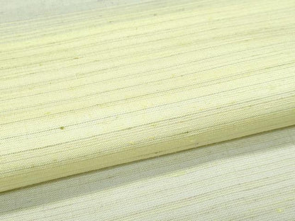 平和屋着物●極上　紅花紬　米沢　横段文　まるやま扱い　逸品　未使用　CZAA5001s6