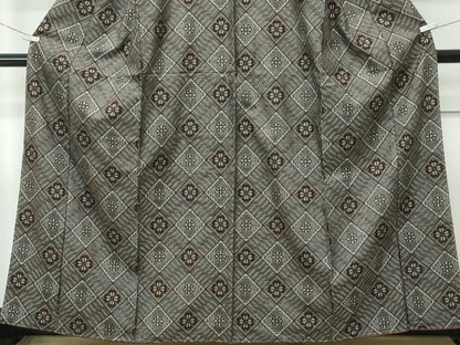 平和屋着物●希少　本場大島紬　龍郷絣　逸品　未使用　CZAA5003s6
