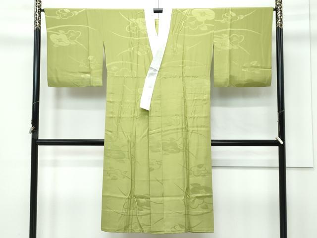 平和屋本店●極上　前田仁仙　仁仙更紗　小紋・長襦袢セット　鳳凰草花文　健勝苑扱い　逸品　CZAA5023s6