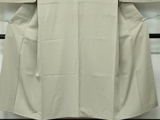 平和屋本店●極上　男性　江戸小紋　キングサイズ　万筋　油色×桑茶色　逸品　CZAA5799s6