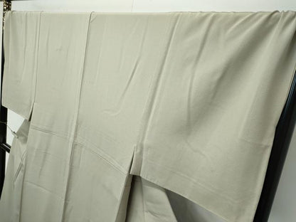 平和屋本店●極上　男性　江戸小紋　キングサイズ　万筋　油色×桑茶色　逸品　CZAA5799s6