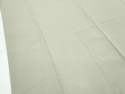 平和屋本店●極上　男性　江戸小紋　キングサイズ　万筋　油色×桑茶色　逸品　CZAA5799s6