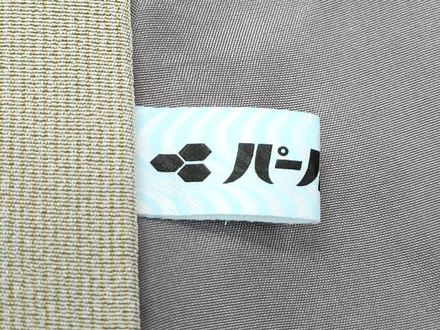 平和屋本店●極上　男性　江戸小紋　キングサイズ　万筋　油色×桑茶色　逸品　CZAA5799s6