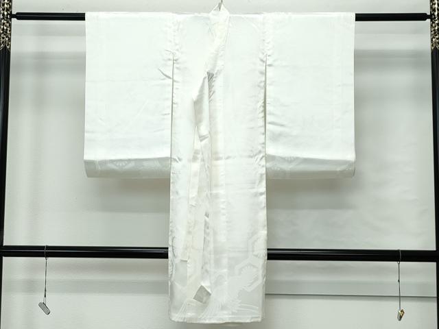 平和屋着物[]極上　男の子　祝着　産着　初着　のしめ　長襦袢セット　お宮詣り　鷹　吉祥文　黒地　金彩　逸品　CZAA5031s6