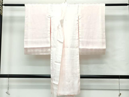 平和屋着物[]極上　女の子　祝着　産着　初着　のしめ　長襦袢セット　お宮詣り　檜扇花鳥文　逸品　CZAA5033s6