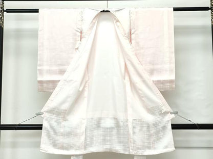 平和屋着物[]極上　女の子　祝着　産着　初着　のしめ　長襦袢セット　お宮詣り　檜扇花鳥文　逸品　CZAA5033s6