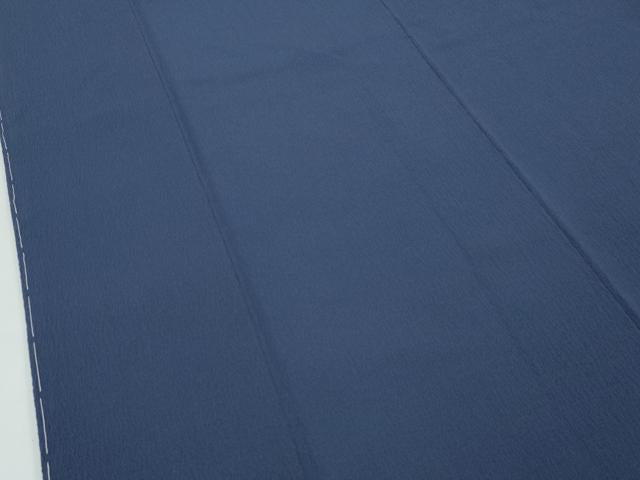 平和屋着物●極上　色無地　藍鉄色　逸品　未使用　CZAA5038s6