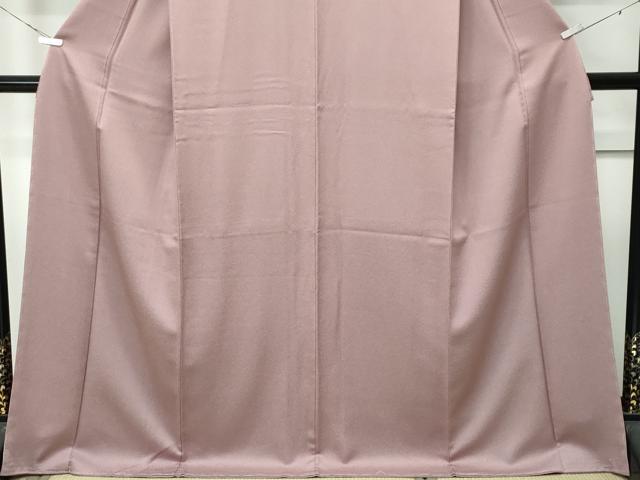 平和屋着物●極上　色無地　銀煤竹色　逸品　未使用　CZAA5039s6