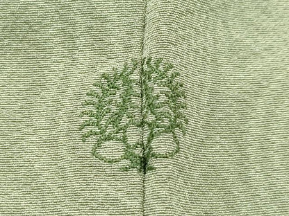 平和屋着物●極上　色無地　柳茶色　逸品　CZAA5041s6
