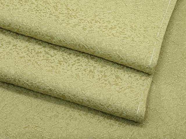 平和屋着物●極上　色無地　根岸色　氷割地紋　逸品　未使用　CZAA5043s6