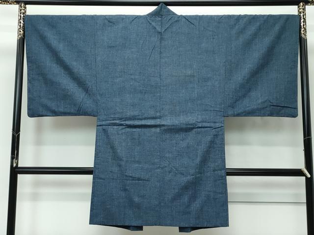 平和屋着物●極上　男性　紬　アンサンブル　霞文　逸品　CZAA5048s6