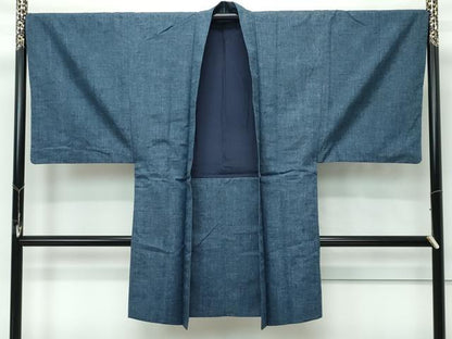 平和屋着物●極上　男性　紬　アンサンブル　霞文　逸品　CZAA5048s6